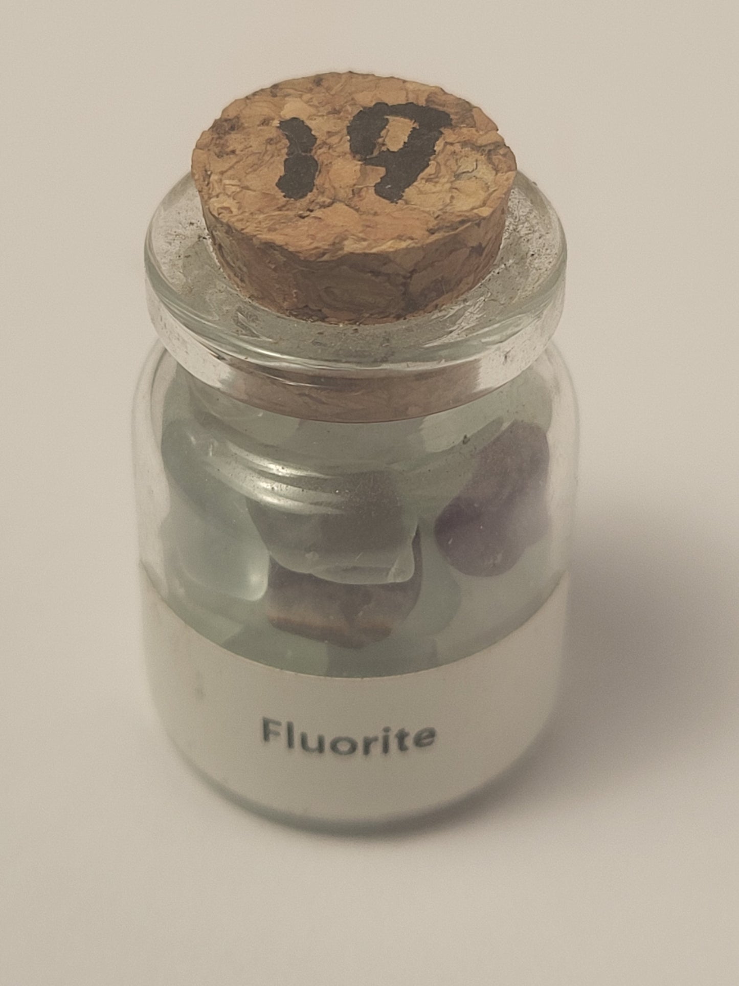 Mini Crystal Jar Collection – Set of 10 Natural Gemstones