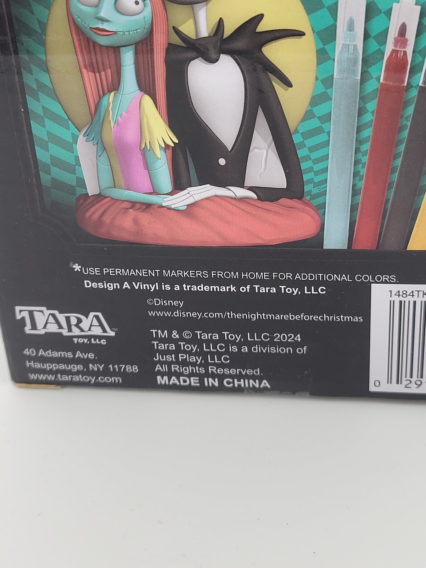 🖤🎃 Disney Tim Burton’s The Nightmare Before Christmas — Design-A-Vinyl Set (Jack & Sally)