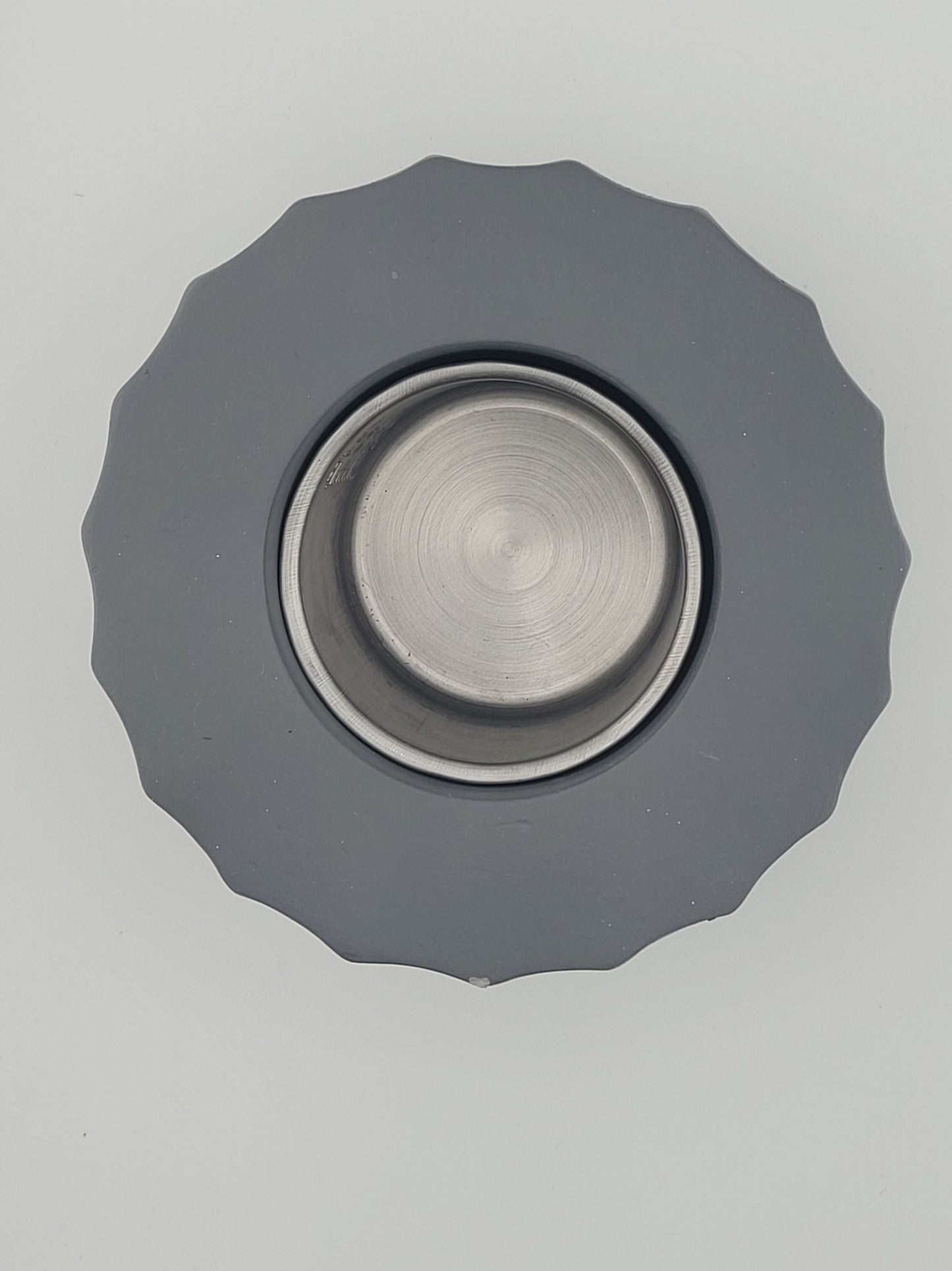 🔥 Easy Modern Cement Tabletop Fire Pit – Outdoor Mini Fire Bowl (5” Diameter) | Gray Concrete Design | by OUTDOoR