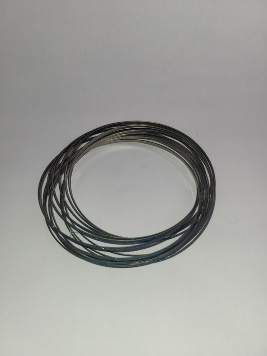 Magic Flow Ring Kinetic Spring Toy – Blue