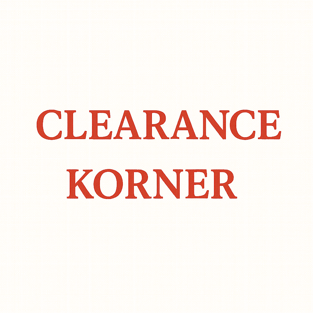 Clearance Korner