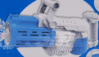 Battery Operated Bubble Blaster Gun – Automatic Bubble Maker Toy with Bubble Solution, Fun Outdoor Play for Kids, 9.8in – Requires 4 AA Batteries