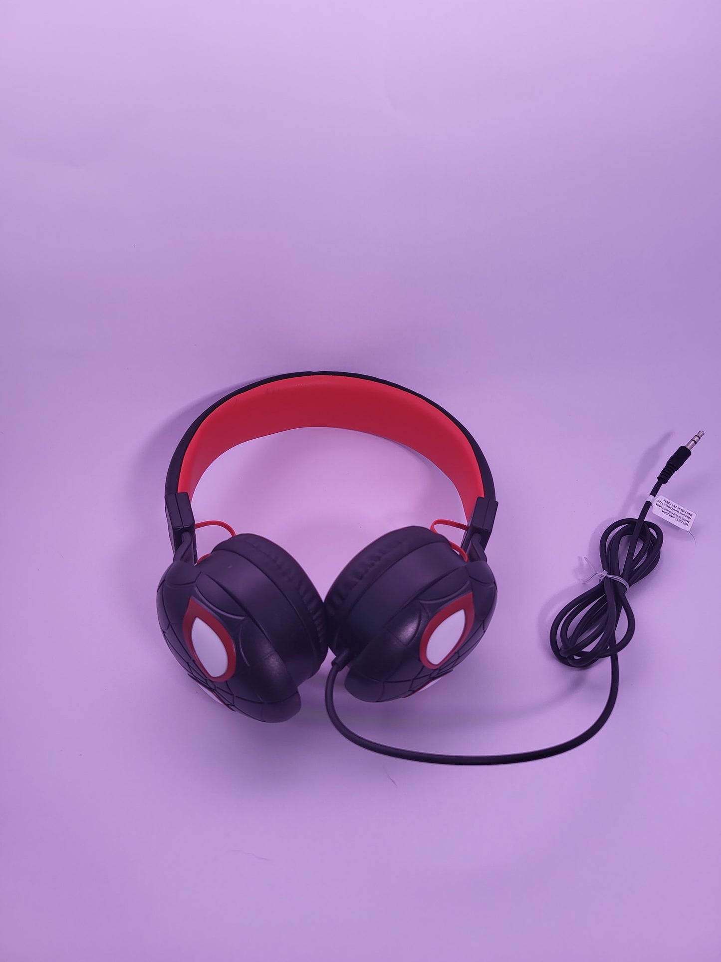 Spider-Man Miles Morales Wired Over-Ear Headphones – 3.5mm Jack