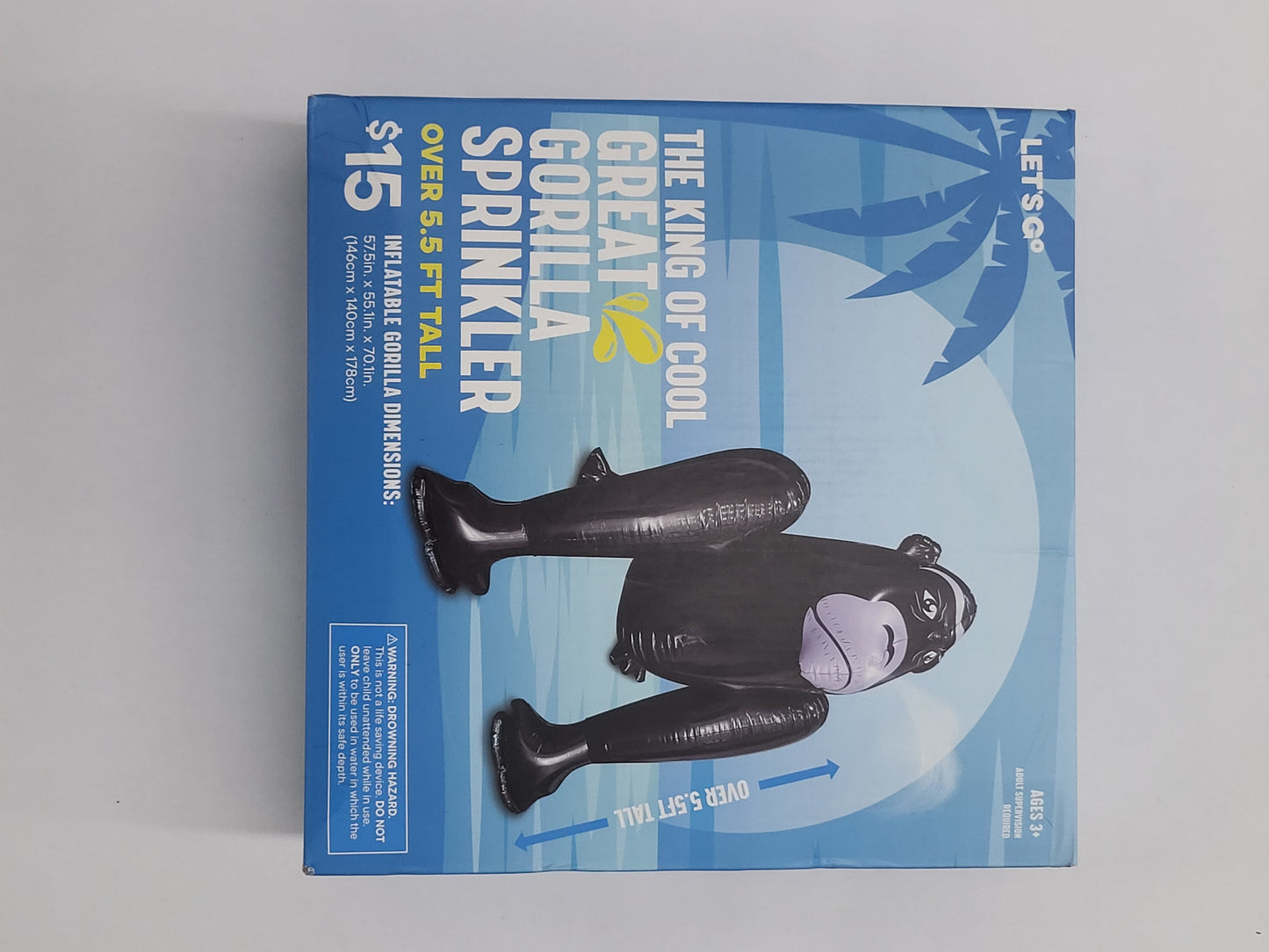 🦍 Great Gorilla Sprinkler – Over 5.5 FT Tall Inflatable Water Sprinkler | Summer Fun | Corey’s Korner