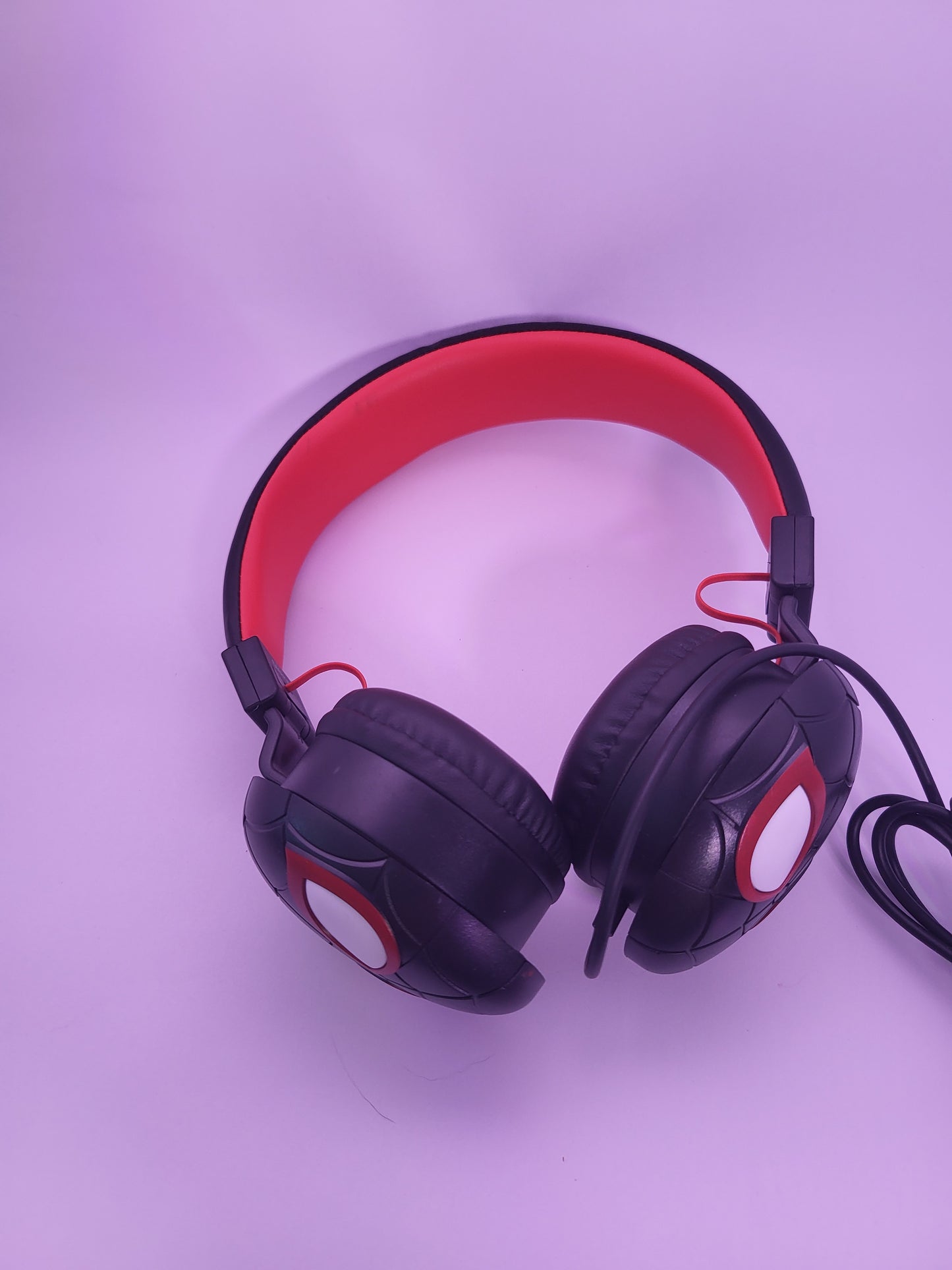 Spider-Man Miles Morales Wired Over-Ear Headphones – 3.5mm Jack