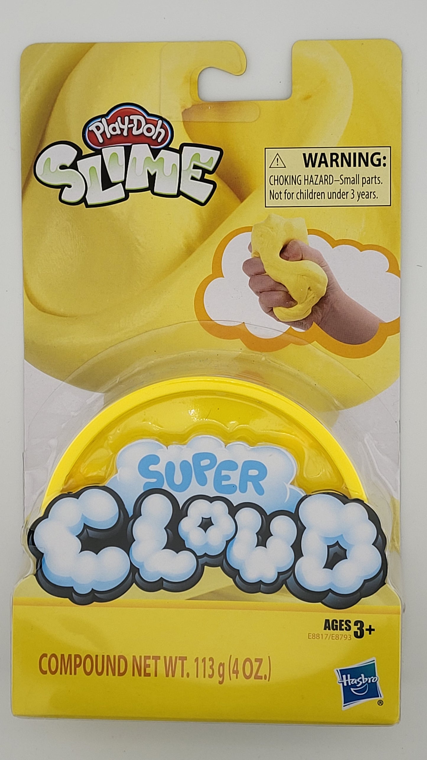 🌀 Play-Doh Slime Super Cloud – Puffy, Fluffy, and Light as Air! (4 oz / 113 g)