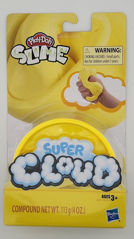 🌀 Play-Doh Slime Super Cloud – Puffy, Fluffy, and Light as Air! (4 oz / 113 g)