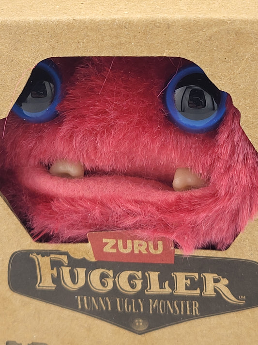 👹 ZURU Fuggler Baby Fugg Plush – Funny Ugly Monster (Pink) | Series | 4+