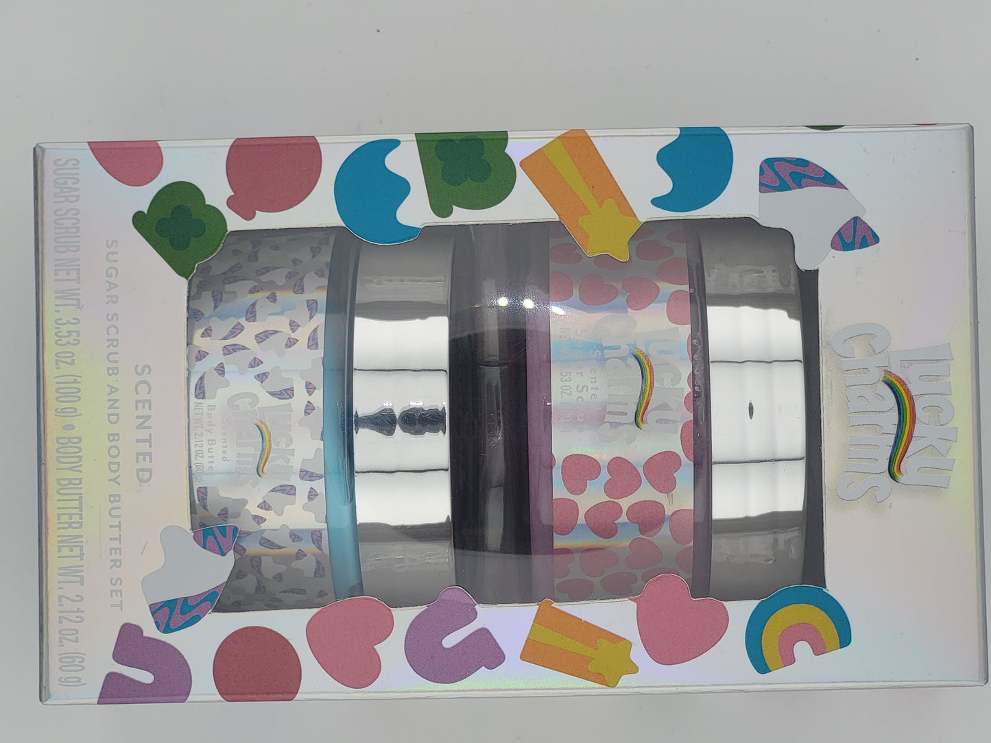 ⭐ Lucky Charms™ Beauty Bundle – Cosmetic Brush Set + Body Butter Duo