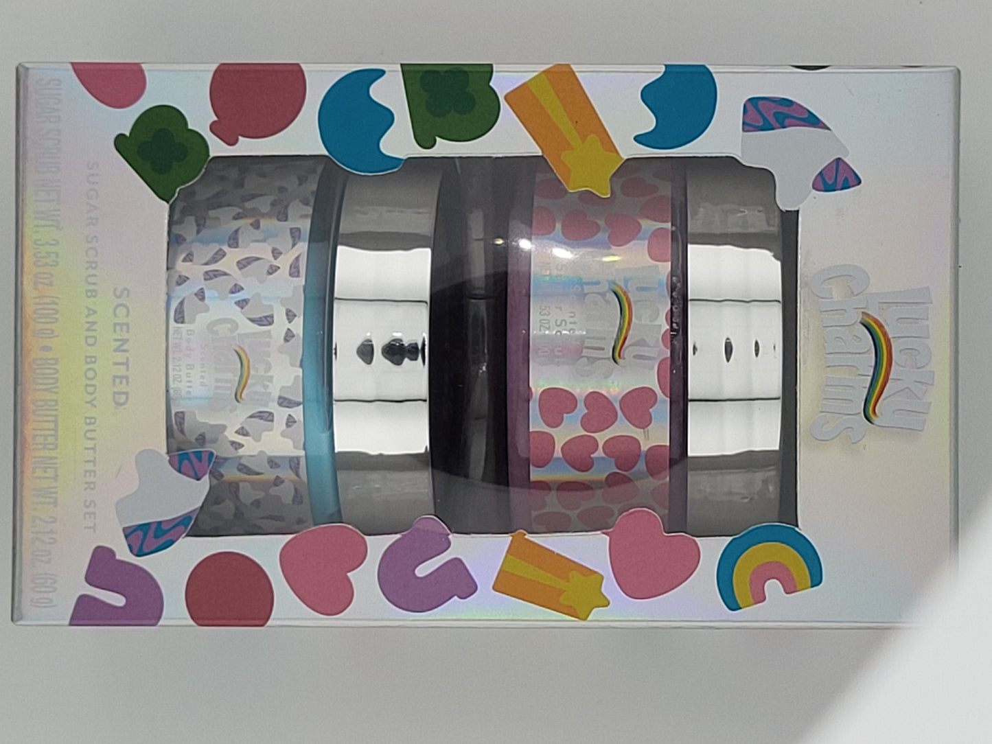 ⭐ Lucky Charms™ Beauty Bundle – Cosmetic Brush Set + Body Butter Duo