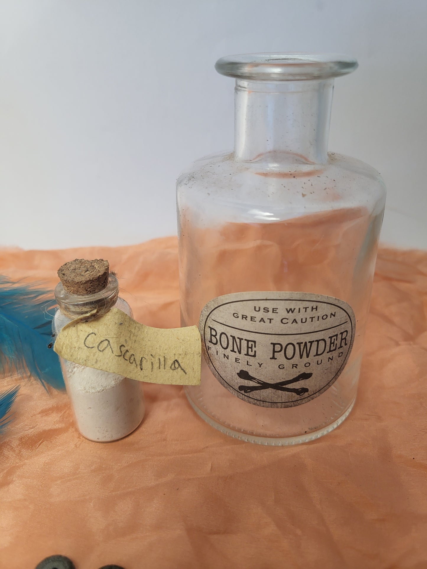 Mystical Pagan Altar Kit – Pentacle Plate, Cascarilla Powder, Rune Stones, Dreamcatcher & Apothecary Jar