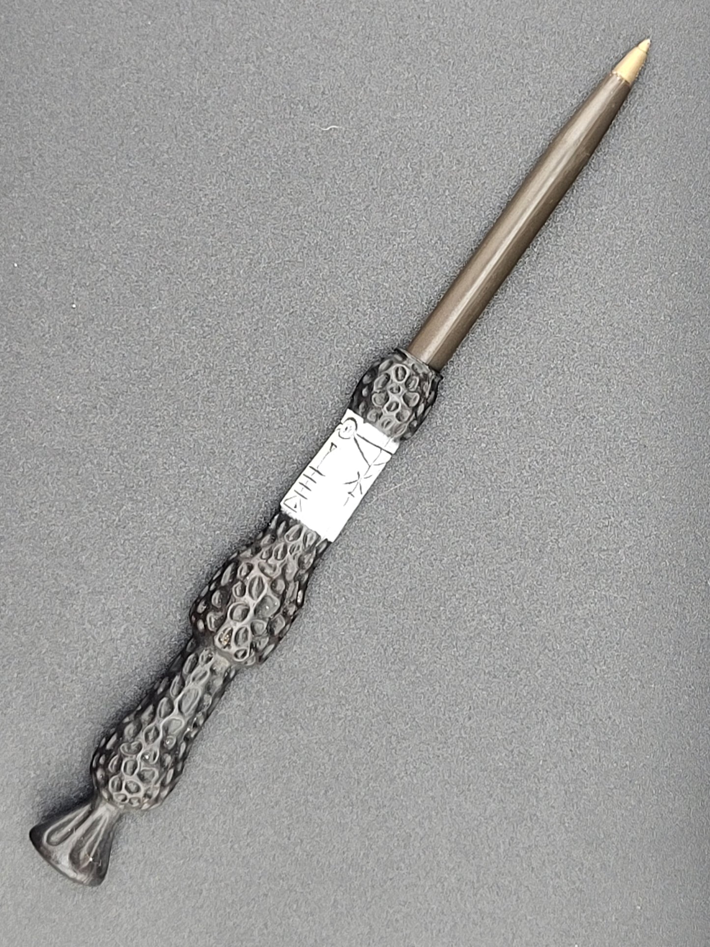 Harry Potter “Deathly Hallows” Neon Wall Light + Elder Wand Extendable Pen Set — Wizarding World Gift Bundle