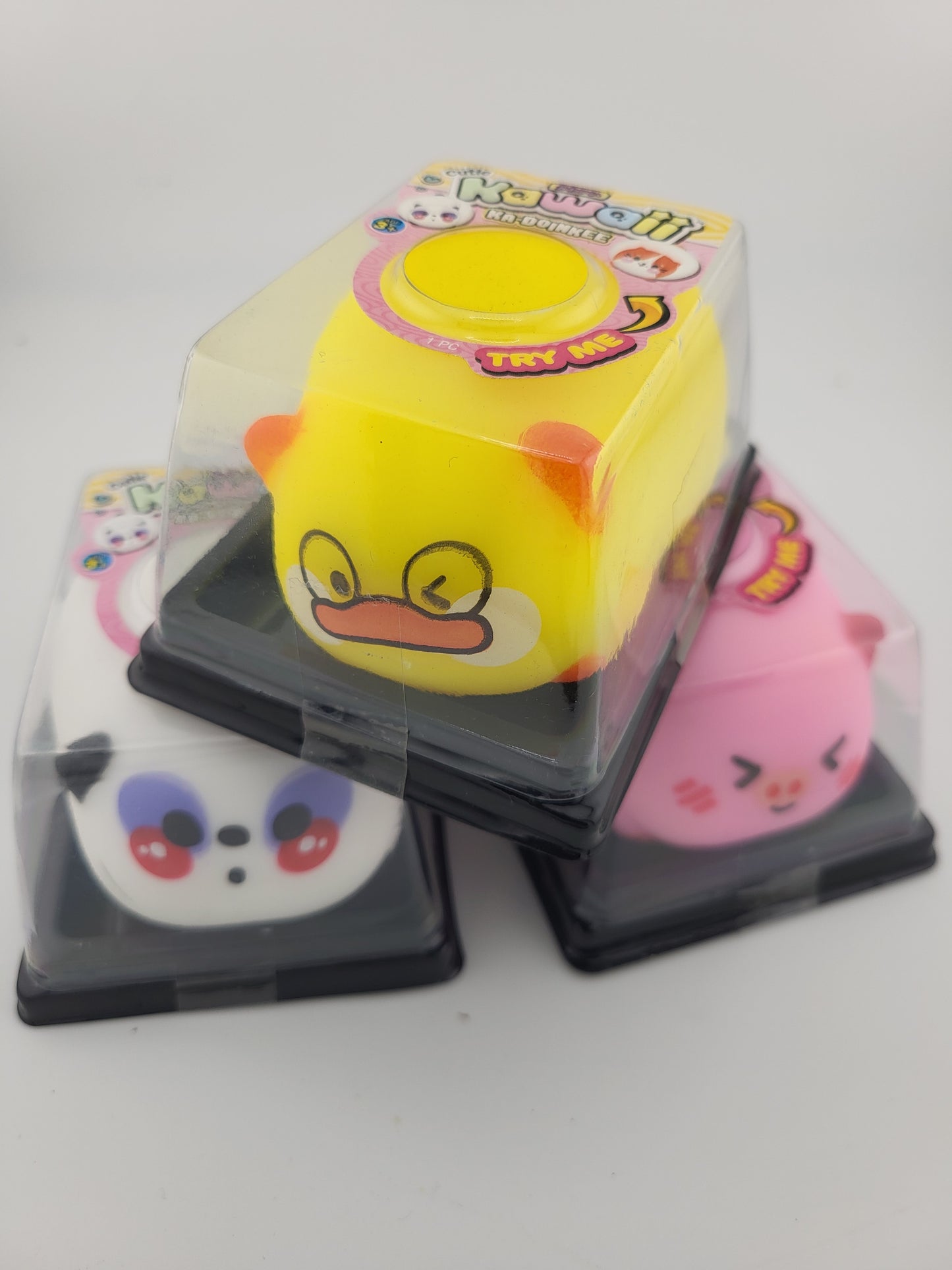 Cutie Kawaii Ka-Doinkee 3-Pack – Squishy Fidget Toys Bundle (JA-RU 2024)