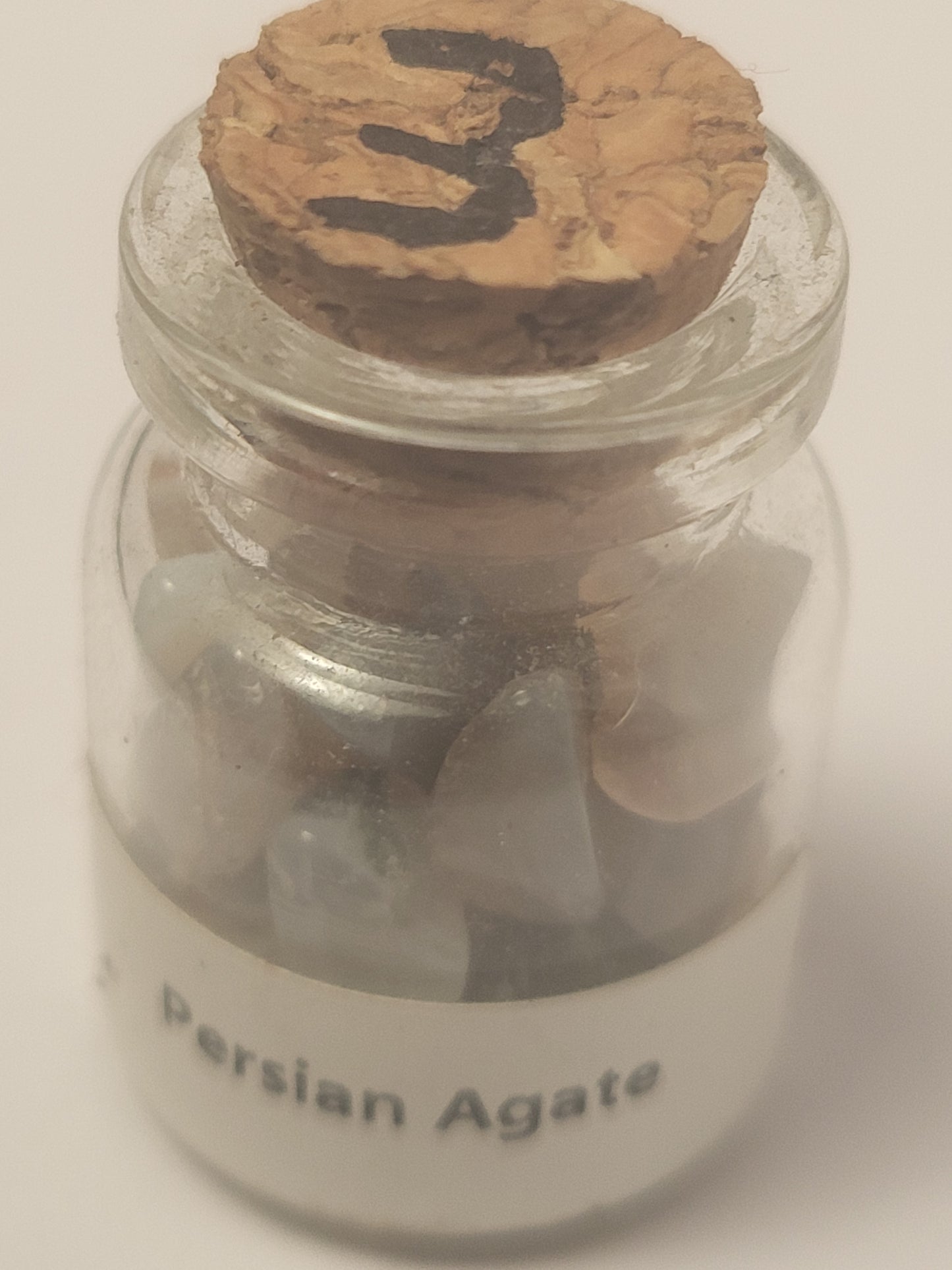 Mini Crystal Jar Collection – Set of 10 Natural Gemstones