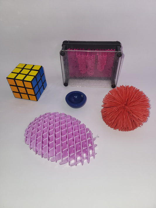 Fidget & Puzzle Toy Bundle – 5 Fun Stress-Relief Items