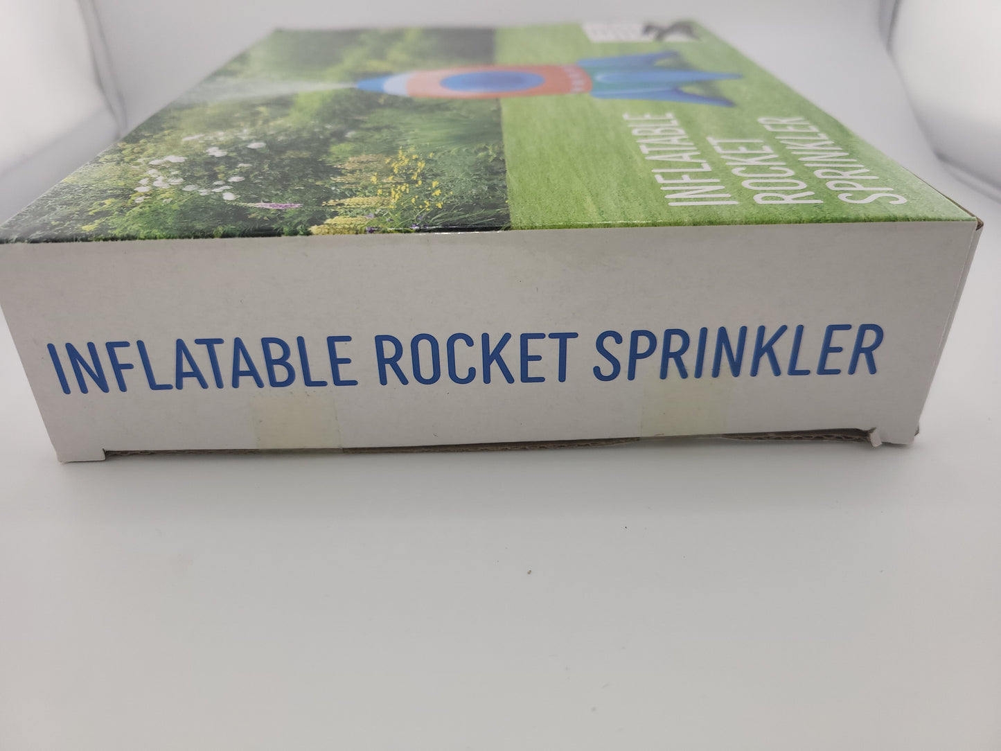 Inflatable Rocket Sprinkler for Kids – Backyard Summer Water Toy with Easy Hose Attachment, Outdoor Splash Play Fun, 21in x 27.5in