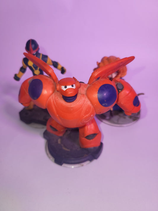 Disney Infinity Figure Lot – Merida, Nova & Armored Baymax – Marvel & Disney Collectibles