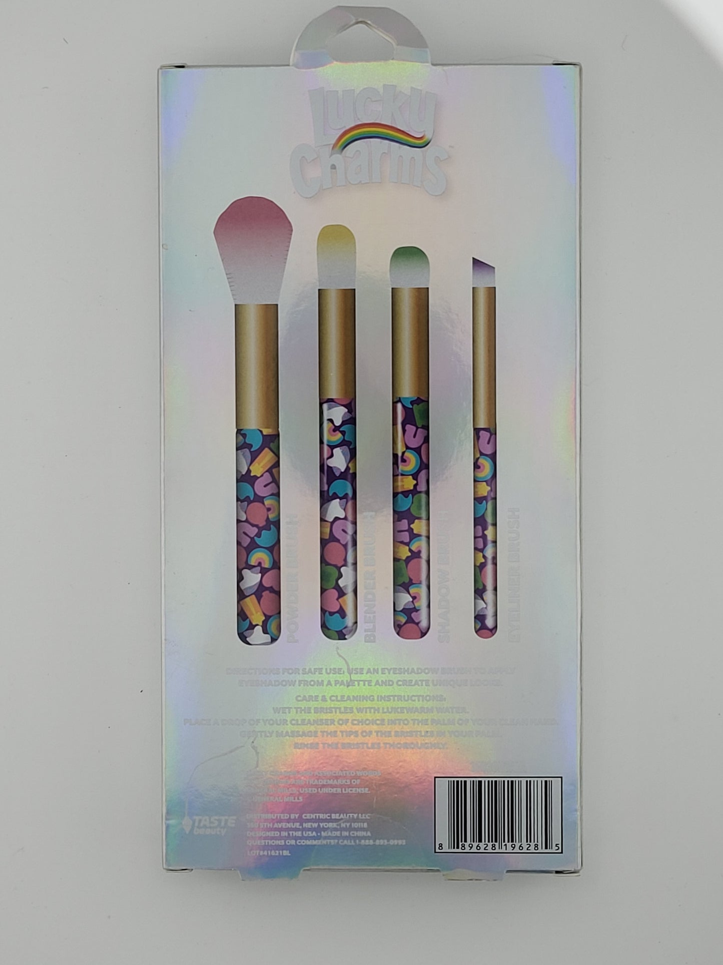 ⭐ Lucky Charms™ Beauty Bundle – Cosmetic Brush Set + Body Butter Duo