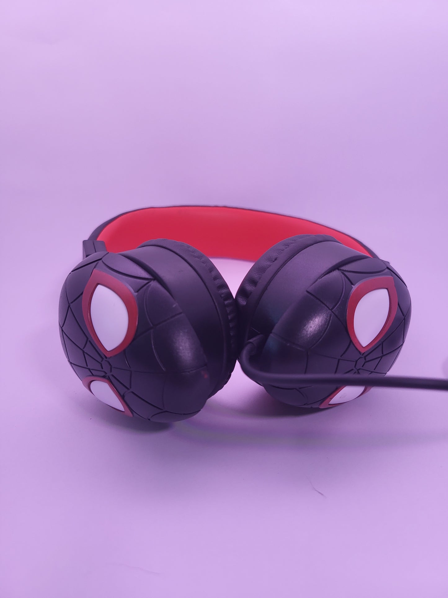 Spider-Man Miles Morales Wired Over-Ear Headphones – 3.5mm Jack
