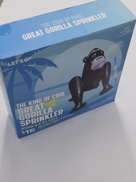 🦍 Great Gorilla Sprinkler – Over 5.5 FT Tall Inflatable Water Sprinkler | Summer Fun | Corey’s Korner
