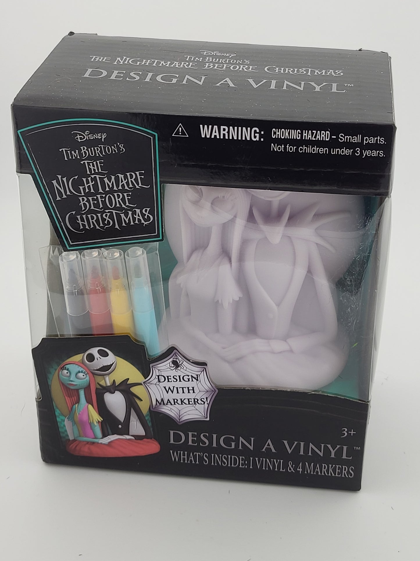 🖤🎃 Disney Tim Burton’s The Nightmare Before Christmas — Design-A-Vinyl Set (Jack & Sally)