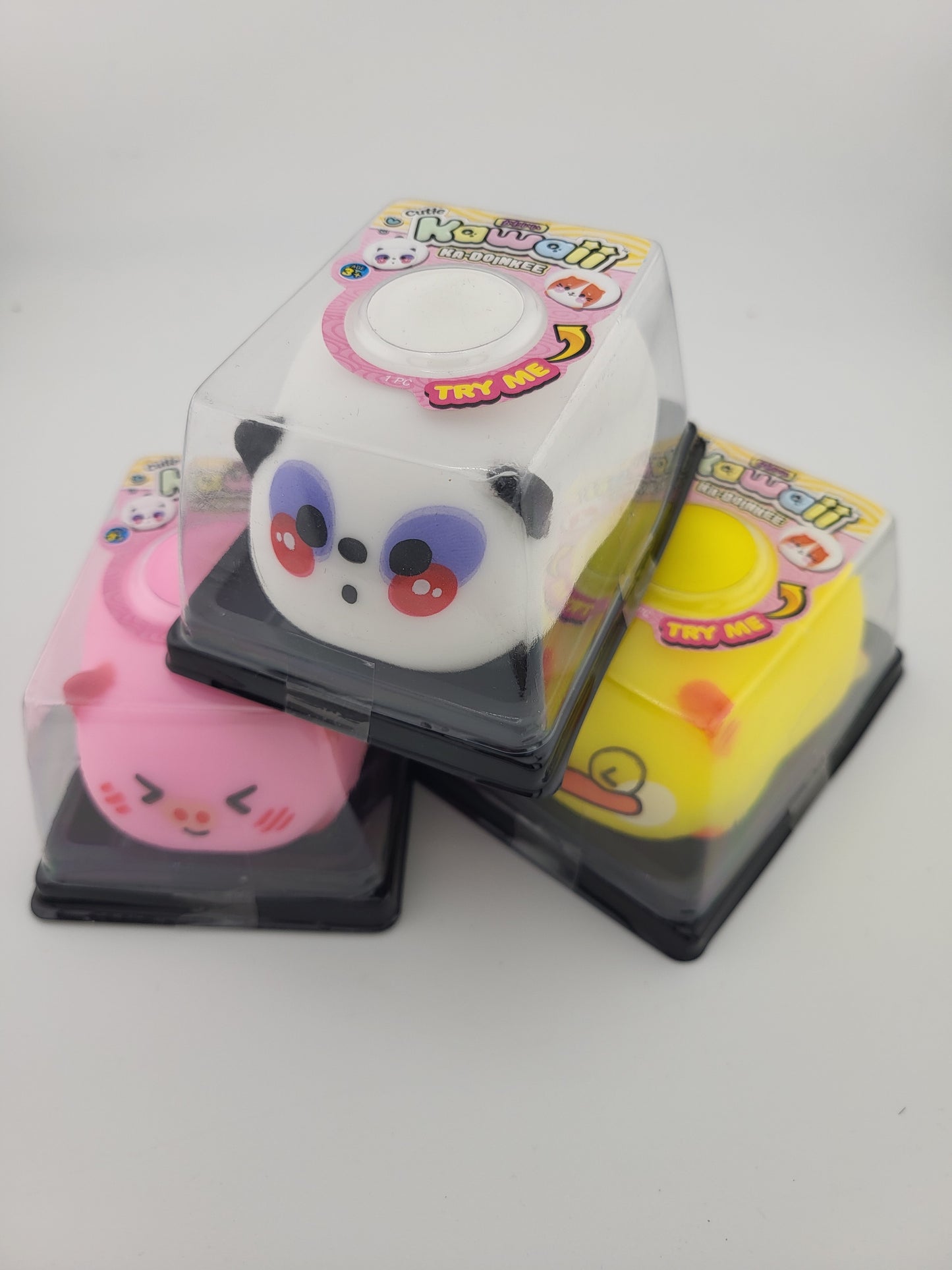 Cutie Kawaii Ka-Doinkee 3-Pack – Squishy Fidget Toys Bundle (JA-RU 2024)