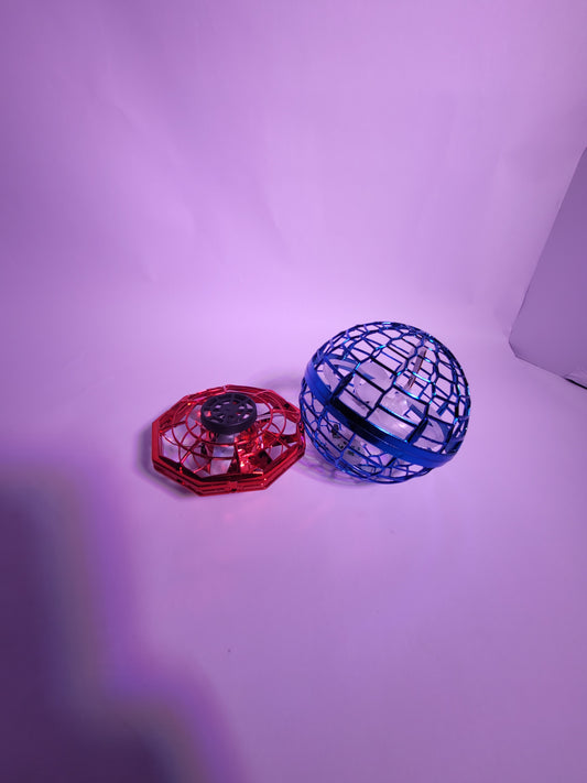 🚀 UFO Hover Drones RECHARABLE – The Ultimate Flying Fun for All Ages! 🛸(Wires included)