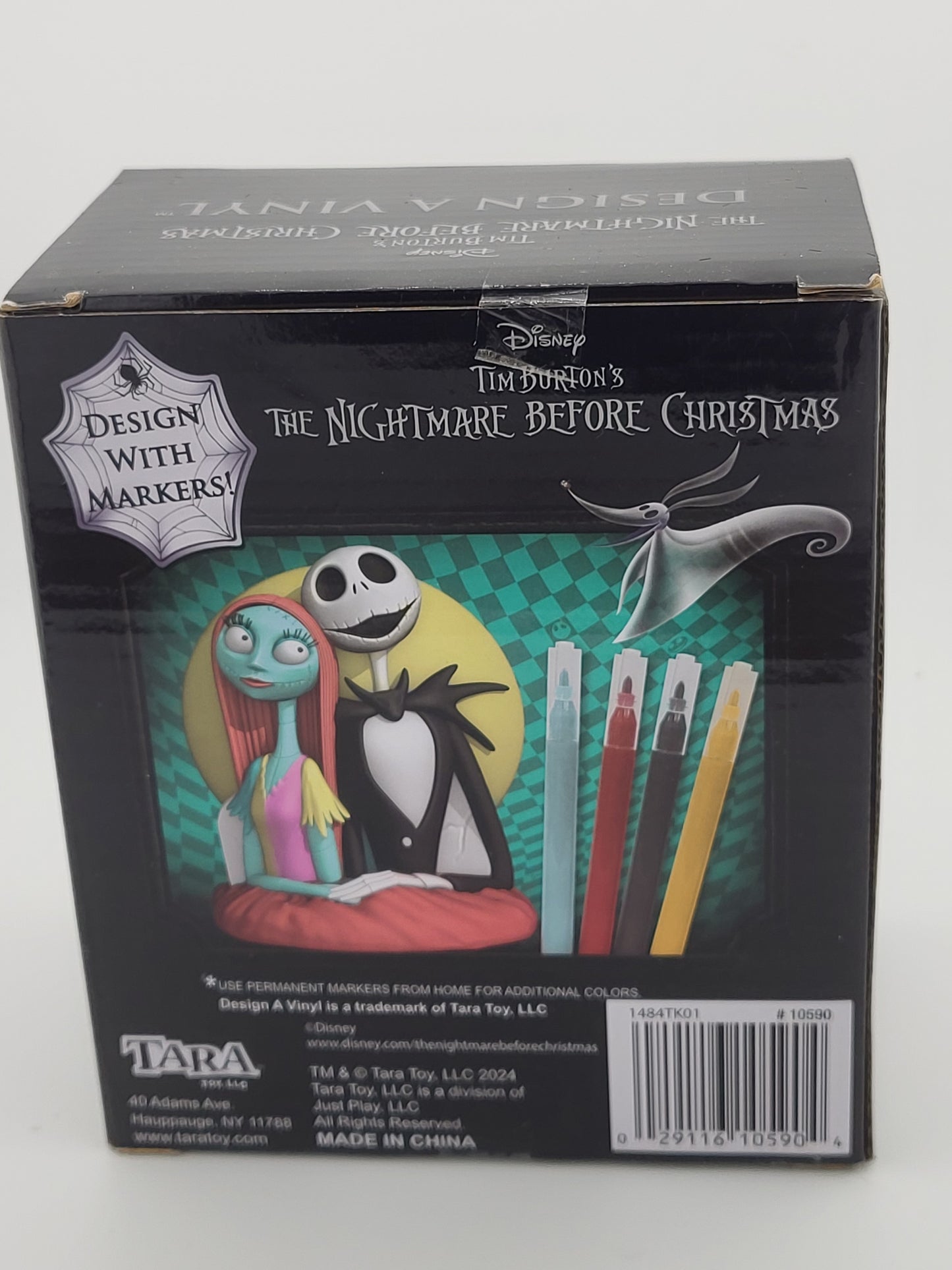 🖤🎃 Disney Tim Burton’s The Nightmare Before Christmas — Design-A-Vinyl Set (Jack & Sally)