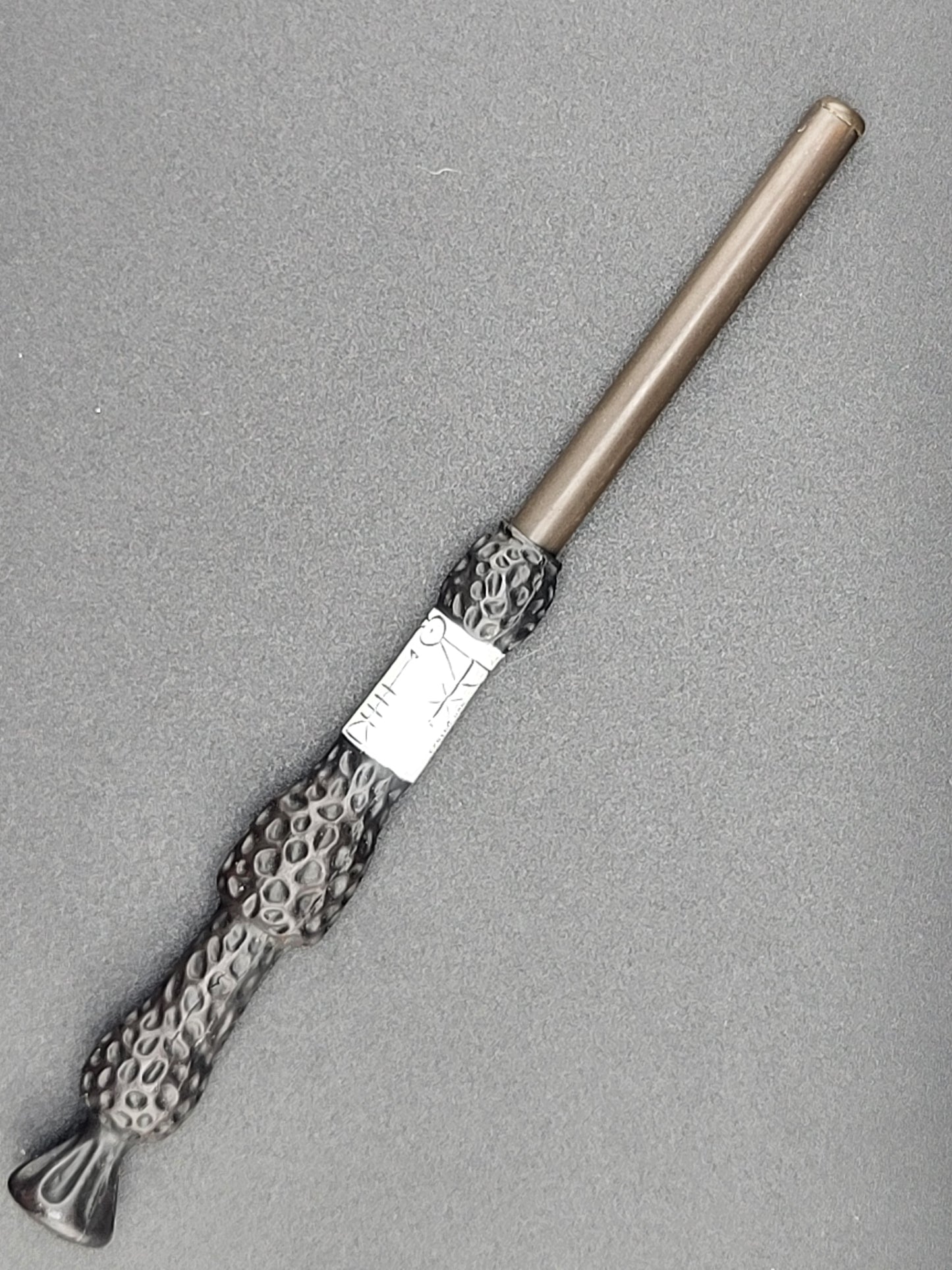 Harry Potter “Deathly Hallows” Neon Wall Light + Elder Wand Extendable Pen Set — Wizarding World Gift Bundle