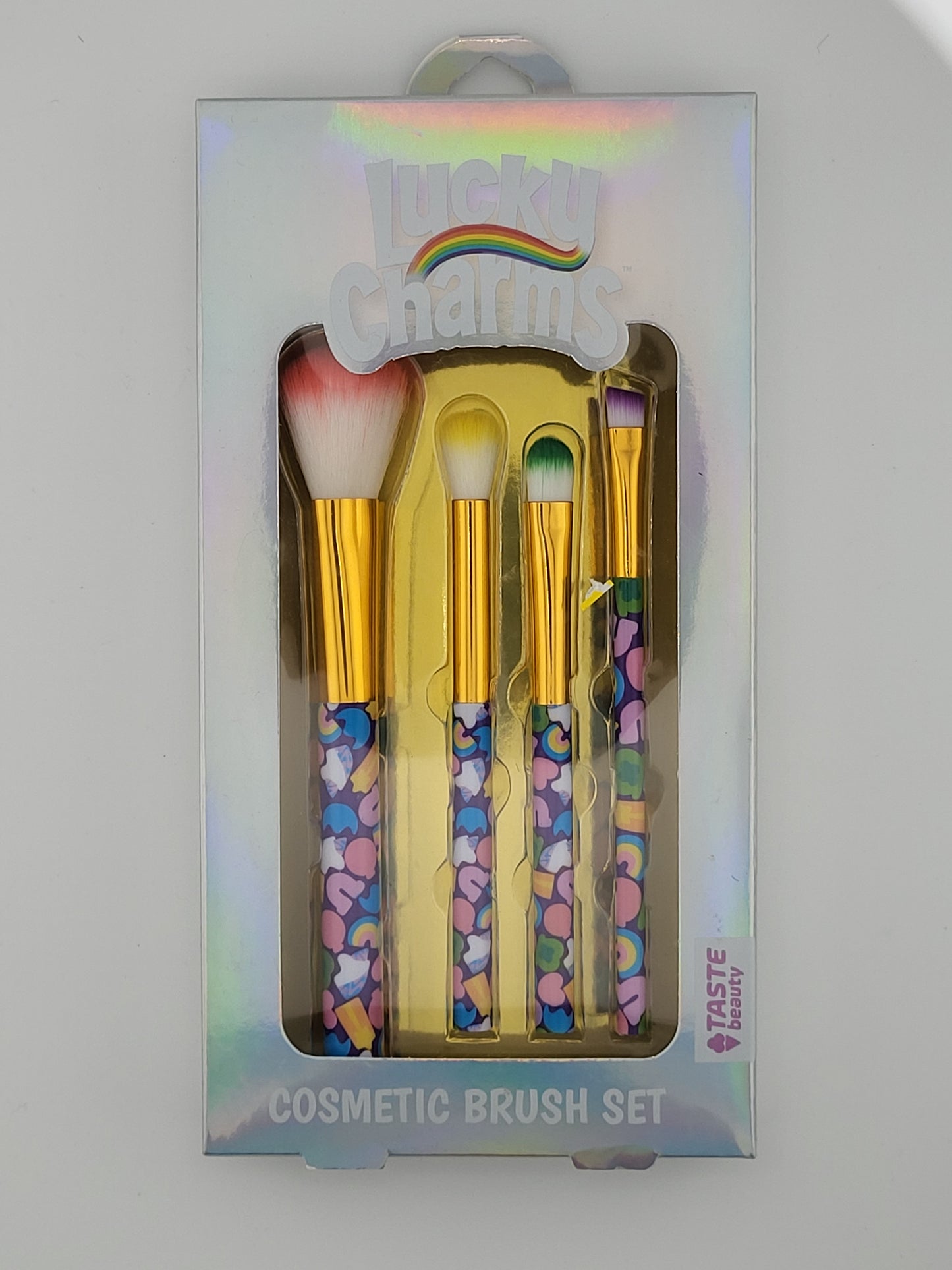 ⭐ Lucky Charms™ Beauty Bundle – Cosmetic Brush Set + Body Butter Duo