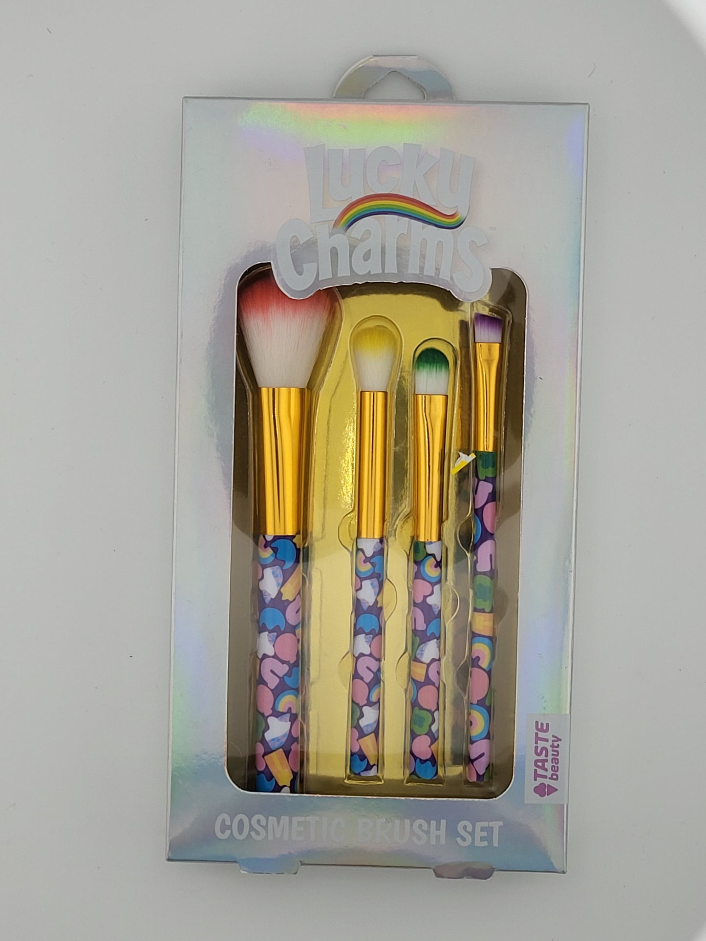 ⭐ Lucky Charms™ Beauty Bundle – Cosmetic Brush Set + Body Butter Duo